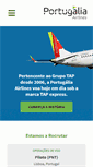 Mobile Screenshot of portugalia-airlines.pt